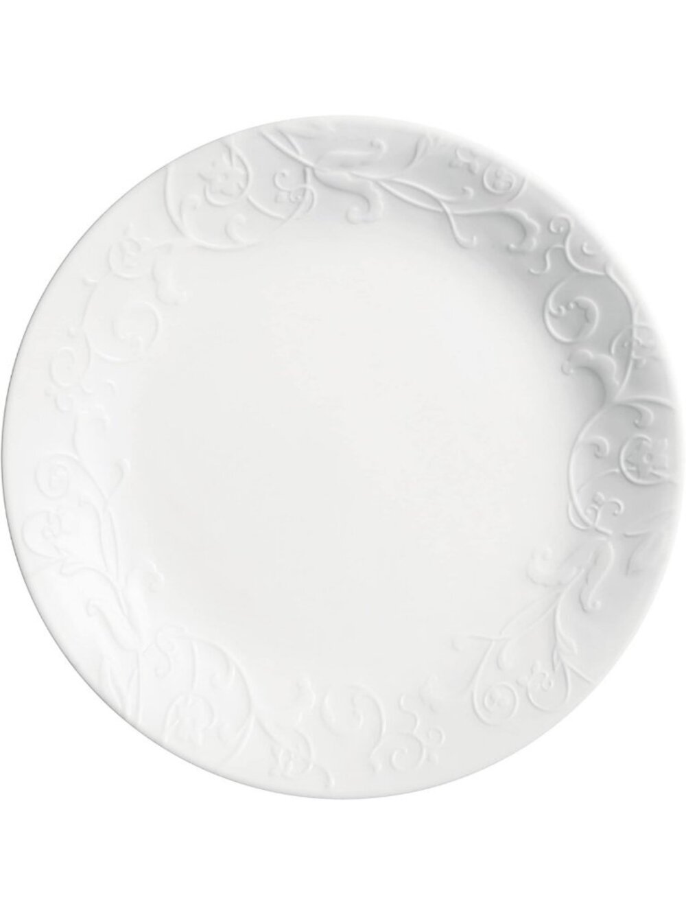 Chip & Crack Resistant Glass Dinnerware Set - 4-Piece Lunch Plates, Stylish